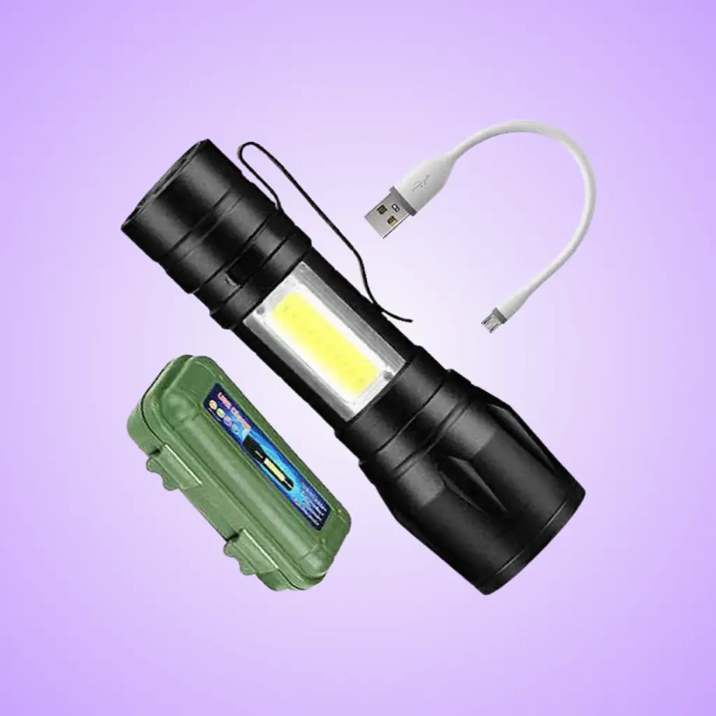 2 In 1 Mini Torch Light